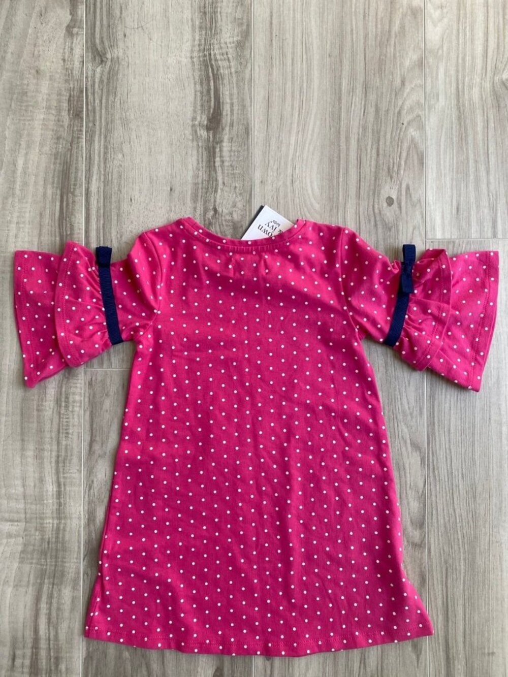 Crown and Ivy Bell Ruffle Bow Sleeve Dress - Picture 5 of 6